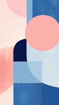 Sherpa blue and millennial pink backgrounds abstract painting.