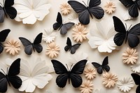 Butterfly pattern flower backgrounds insect.