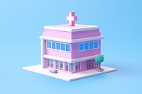 3d hospital city architecture investment.