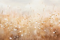 Flower field watercolor background backgrounds outdoors painting.