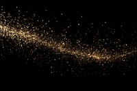 Gold dust sparkle light backgrounds astronomy fireworks.