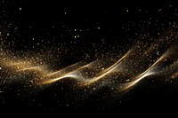 Gold dust backgrounds nature sparks.