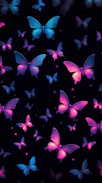 Butterfly pattern backgrounds purple petal.