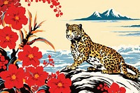 Hawaiian leopard pattern wildlife outdoors animal.