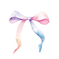 Ribbon banner frame watercolor white background accessories creativity.