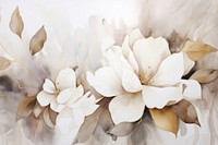 Magnolia watercolor background painting backgrounds blossom.