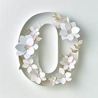 Letter Number 0 font flower white photography.