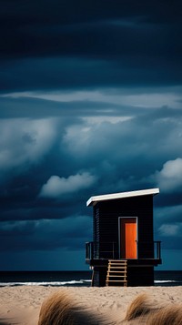 Photography of beach architecture landscape building.