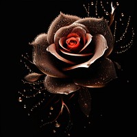 Rose sparkle light rose flower plant.