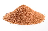 Quinoa food white background ingredient.