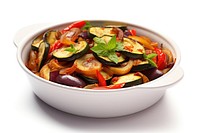 Vegetable eggplant food meal.
