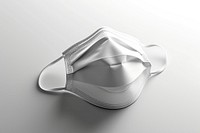 Medical mask white accessories protection.