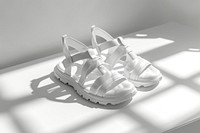 Gladiator shoe white footwear flip-flops.