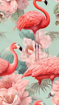 Flamingo wallpaper backgrounds animal bird.