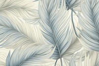 Monotone palm leaves wallpaper pattern backgrounds nature textured.