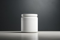 Protein powder jar cylinder container porcelain.
