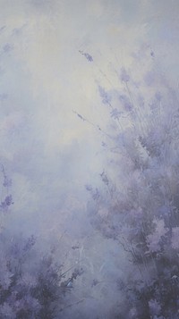 Acrylic paint of lavender texture nature plant.