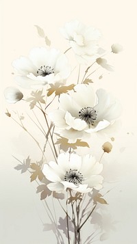 Bouquet wallpaper painting flower petal.