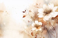 Spring flowers watercolor background backgrounds painting blossom.