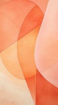 Peach abstract pattern shape.
