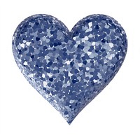Heart icon shape white background astronomy.