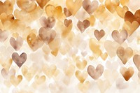 Brown hearts watercolor background backgrounds abstract textured.
