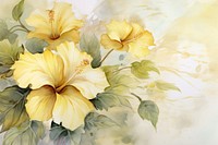 Hibiscus painting backgrounds flower.
