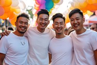 South east asian men standing smiling laughing portrait people.