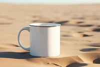 Enamel Coffee Mug Mockup coffee mug sunlight.
