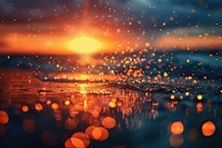 Photo of firework backgrounds outdoors sunset.