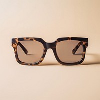 Rectangle black walnut tortoise sunglasses accessories moustache accessory.
