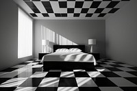 Bedroom architecture furniture flooring.