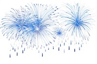 Drawing fireworks blue celebration backgrounds.