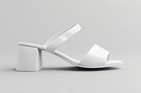 Slingback shoe footwear white clothing.