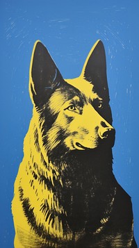 Dauchun dog animal mammal yellow.