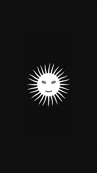 Sun logo astronomy shape.