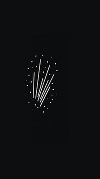 Shooting stars astronomy fireworks night.