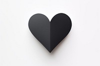 Black heart symbol electronics speaker.
