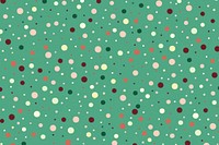 Colorful sprinkles pattern backgrounds green repetition.