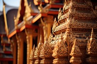 Thai temple architecture building spirituality.