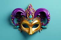 Mardi gras carnival jewelry mask.