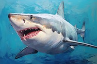 Shark animal fish aggression.
