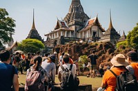 Thailand monuments landmark adult architecture.