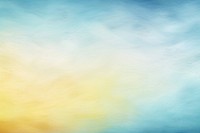 Soft blue and soft yellow backgrounds painting outdoors.