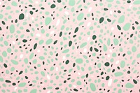 Soft green and pink terrazzo pattern backgrounds textured.