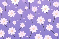 Soft lavender pattern flower daisy.