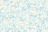 Blue and ivory terrazzo pattern backgrounds paper.