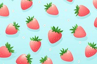Strawberry backgrounds pattern fruit.