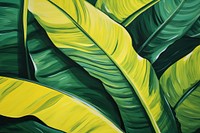 Banana leafs backgrounds plant green.