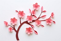 Cherry blossom Flat flower plant petal.